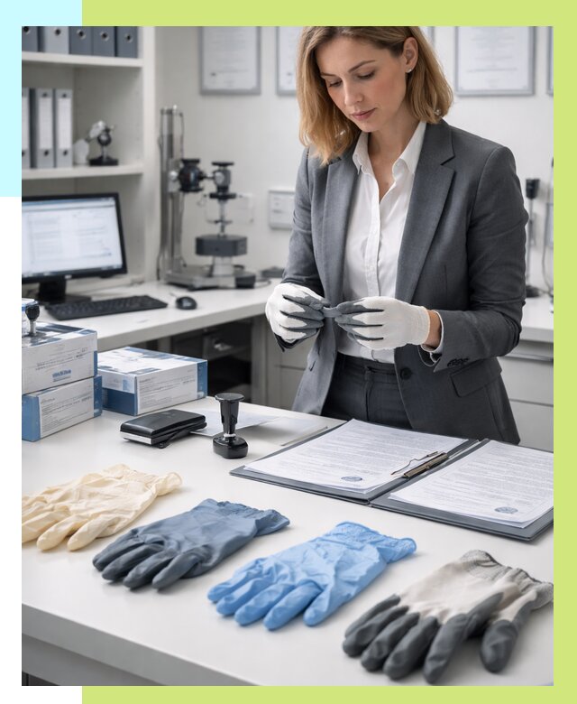 Сертификация перчаток в Сердобске от 8594 р. | Алешин-Срд