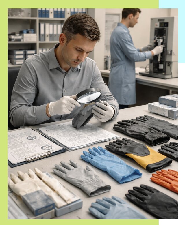 Сертификация перчаток и средств защиты продукции в Сердобске