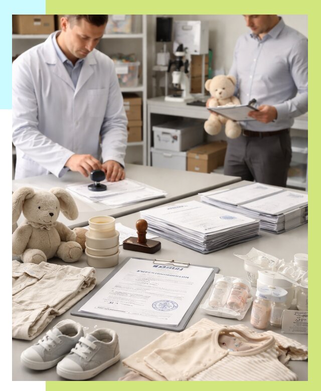 Сертификация детских товаров в Сердобске от 15167 р. | Алешин-Срд