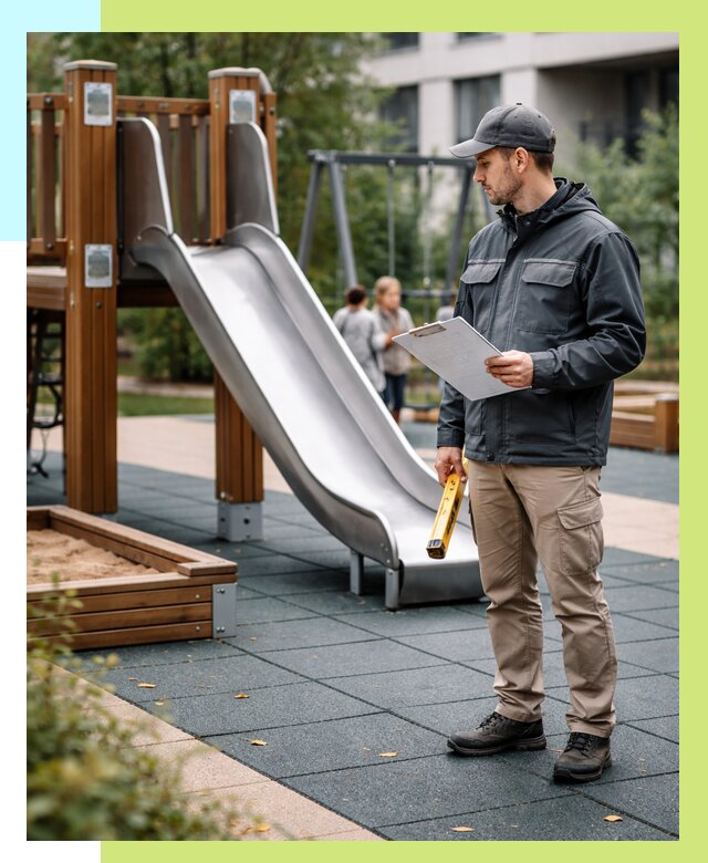 Сертификация детских площадок в Сердобске от 25278 р. | Алешин-Срд