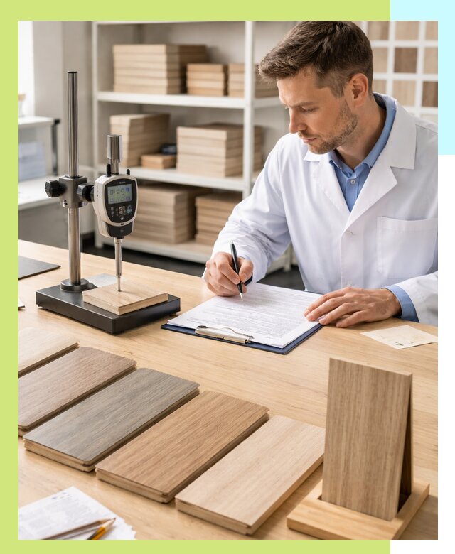 Сертификация ламината с испытаниями и оформлением документов в Сердобске