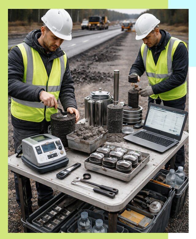 Сертификация асфальта: испытания и подтверждение в Сердобске