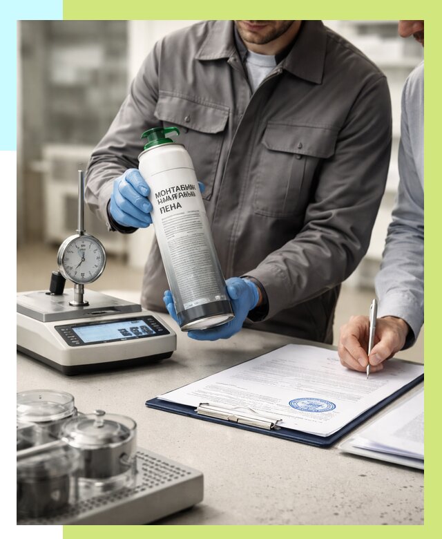 Сертификация монтажной пены в Сердобске от 15167 р. | Алешин-Срд