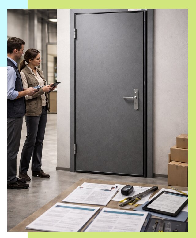 Сертификация противопожарных дверей в Сердобске от 9100 р. | Алешин-Срд