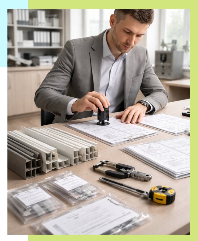 Сертификация ПВХ продукции в Сердобске от 8594 р., Алешин-Срд