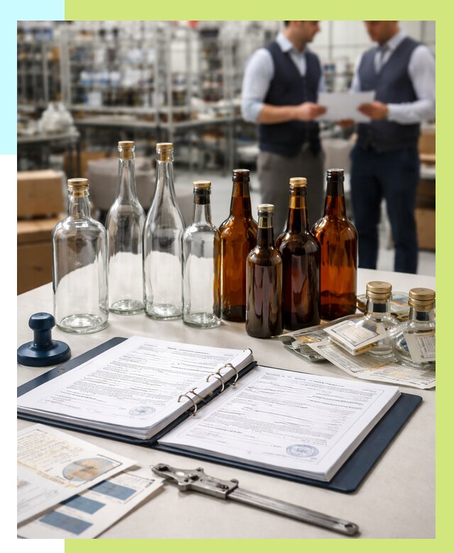 Сертификация стеклянных бутылок в Сердобске от 25278 р. | Алешин-Срд