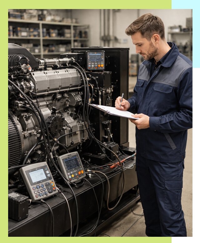 Сертификация дизельных генераторов и их оборудования в Сердобске
