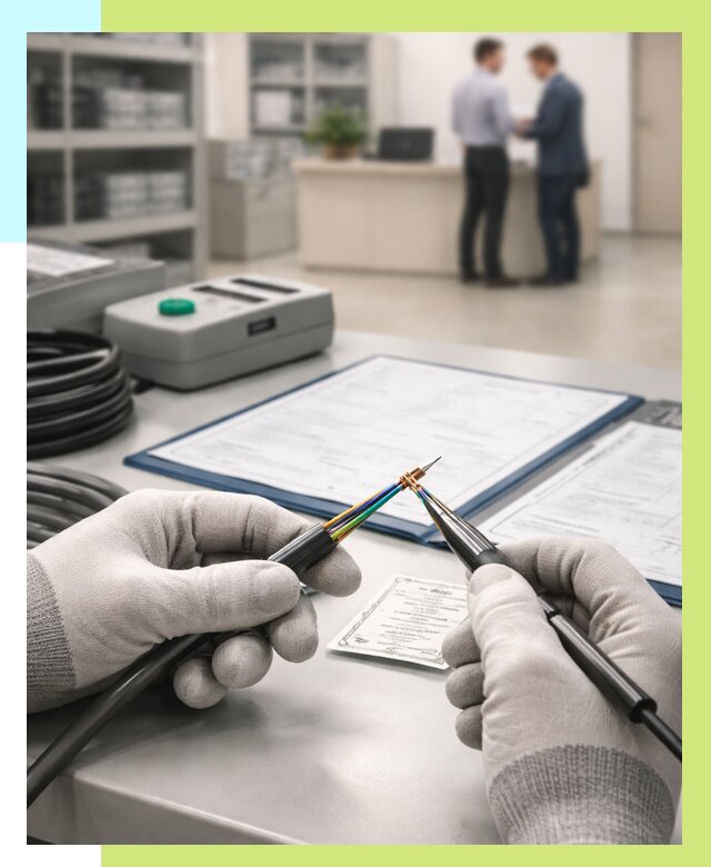 Сертификация провода в Сердобске от 18200 р. в Алешин-Срд