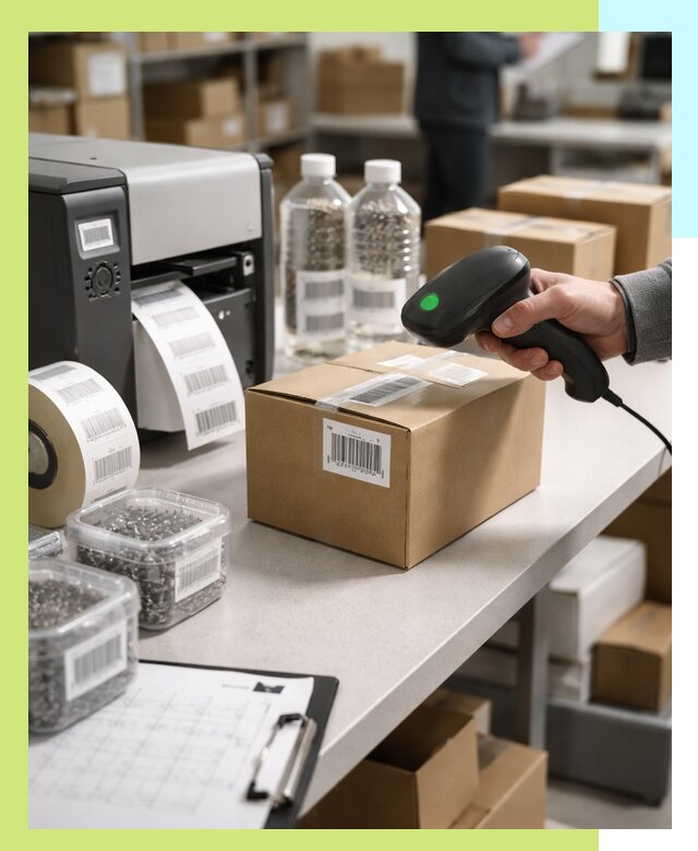 Штрихкодирование продукции и маркировка для продажи в Сердобске