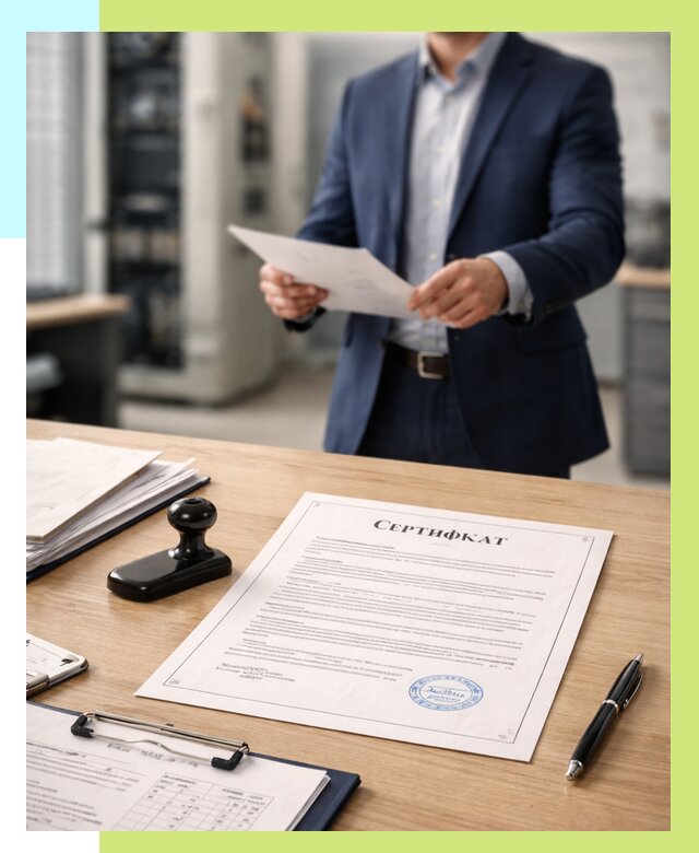 Сертификат на оборудование в Сердобске от 15167 р. | Алешин-Срд