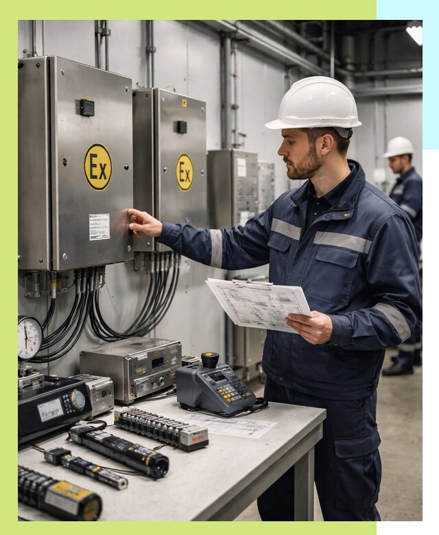 Сертификат взрывозащиты промышленного оборудования в Сердобске