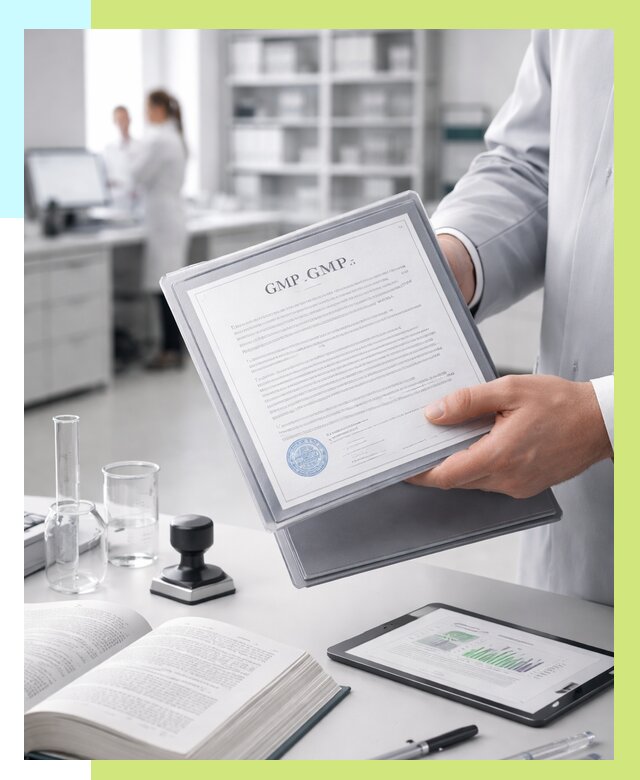 Сертификат GMP в Сердобске под ключ от 85944 р. | Алешин-Срд