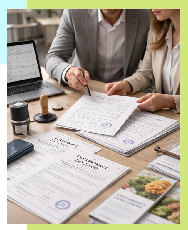 Сертификат ISO 22000 в Сердобске от 40444 р. под ключ | Алешин-Срд