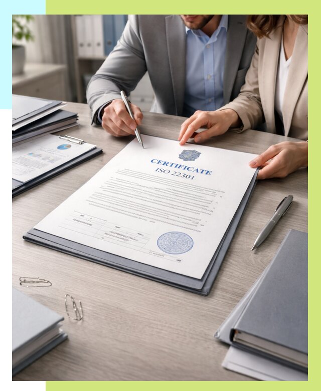 Сертификат ISO 22301 в Сердобске от 45500 р. | Алешин-Срд срочно