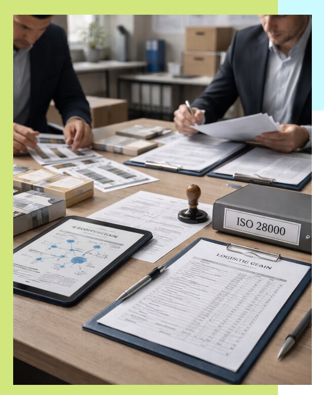 Получение сертификата ISO 28000 по безопасности цепи поставок в Сердобске