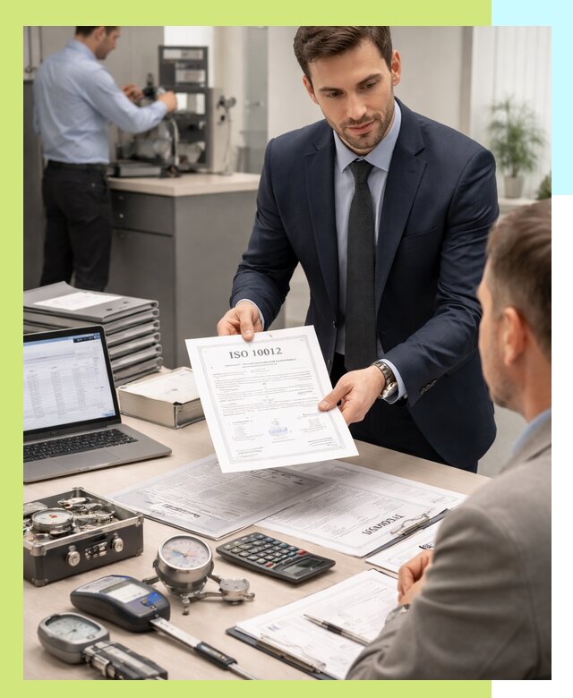Выдача сертификата ISO 10012 по требованиям метрологии в Сердобске