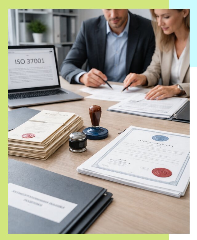 Получение сертификата ISO 37001 по системе борьбы с коррупцией в Сердобске